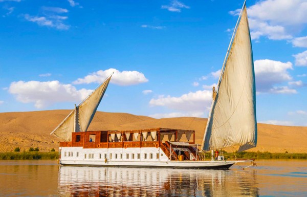 Felucca Cruise In The Nile River In Aswan